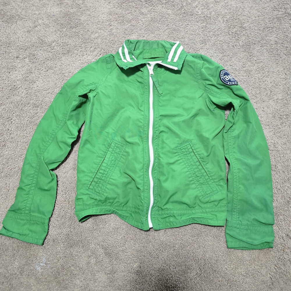 Abercrombie & Fitch Green Kids Raincoat